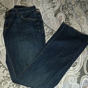 Vera wang boot leg jeans